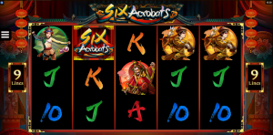 Six Acrobats Online Slot